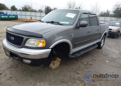 2002 Ford F-150 Lariat/Xlt from USA, damaged, VIN 1FTRW07L62KB56301